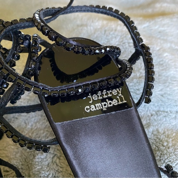 Black Jeffrey Campbell heels size 8 - Picture 2 of 6